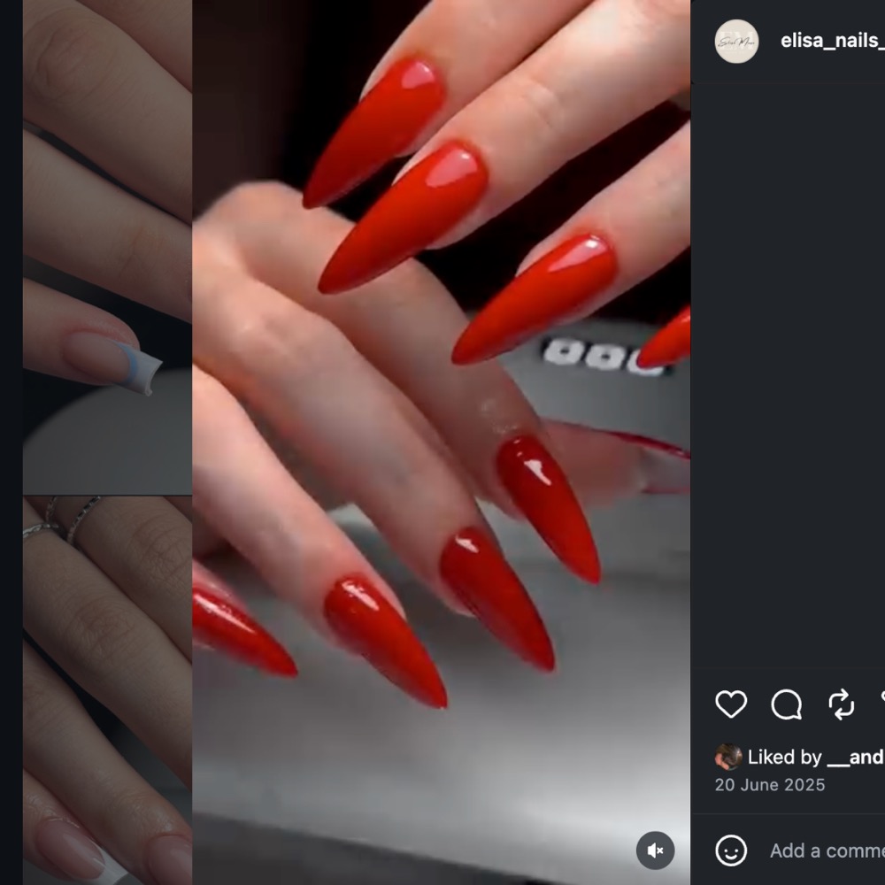 Unghie decorate, lavoro di Elisa Nails Art