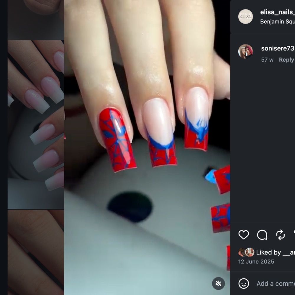Unghie decorate, lavoro di Elisa Nails Art